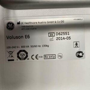GE Voluson E6